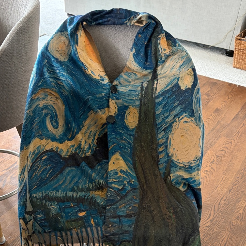 Starry Night Inspired Wrap